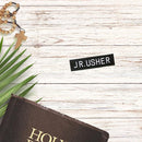 Badge-Jr Usher-Pin Back (5/8 x 2)-Plastic