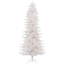 8.5' x 46" Crystal White Pine Slim Tree