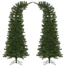 9' x 44'' Green Whimsical Trees (2 Pieces)