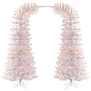 9' x 44'' White Whimsical Trees (2 Pieces)