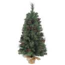 18" x 11" Wesley Mixed Pine Tabletop Tree