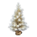 Frosted Japanese White Pine Tabletop Tree