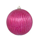 10" Mercury Finish Pumpkin Ball Ornament (Various Color Options)