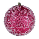 10" Glitter Hail Ball Ornament (Various Color Options)