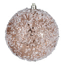 10" Glitter Hail Ball Ornament (Various Color Options)