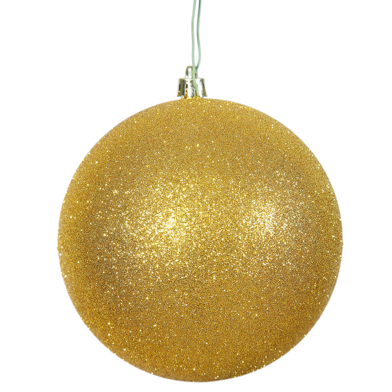 8" Gold Ball UV Drilled Cap