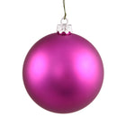 2.4" Magenta Ball Ornaments. Pack of 24