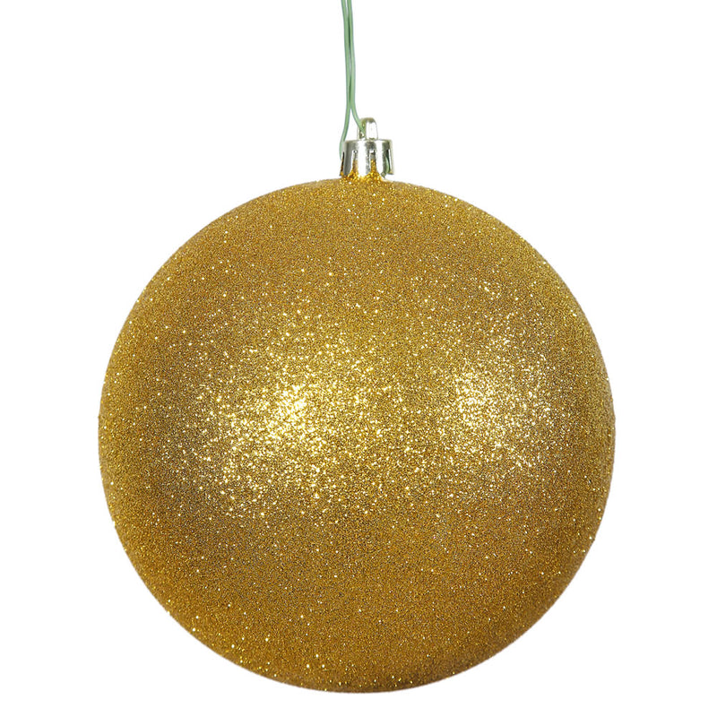 8" Antiq Gold Ball UV Drilled Cap