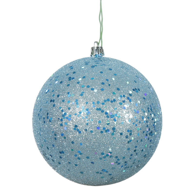 4.75" Baby Blue Ball Assortment Pack of 4