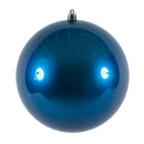 8" Blue Ball UV Drilled Cap