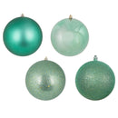 12" Seafoam 4-Finish Ball Assortment Pack of 4