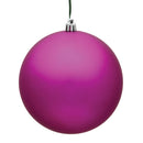 12" Fuchsia Ball UV Drilled Cap