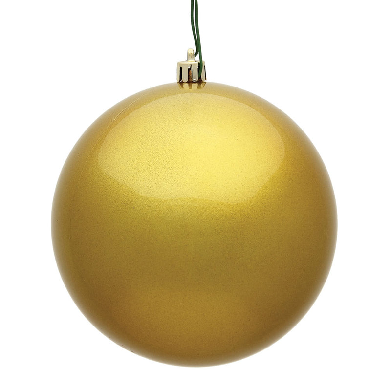 12" Gold Ball UV Drilled Cap