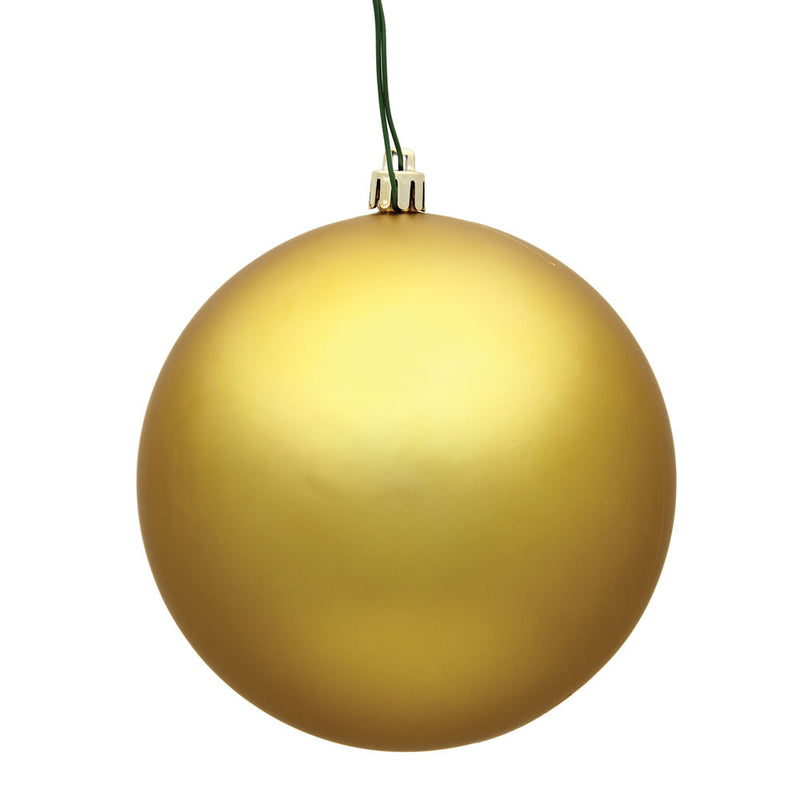12" Gold Ball UV Drilled Cap