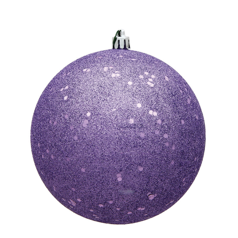 12" Lavender Ball UV Drilled Cap