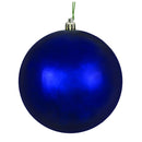 2.4" Midnight Blue Ornaments. Assorted Pack of 24