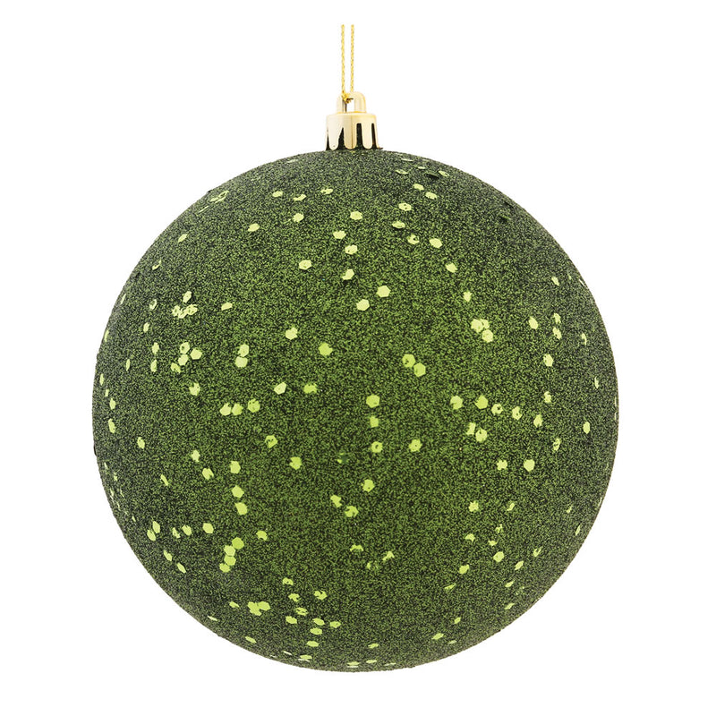 12" Moss Green Ball UV Drilled Cap