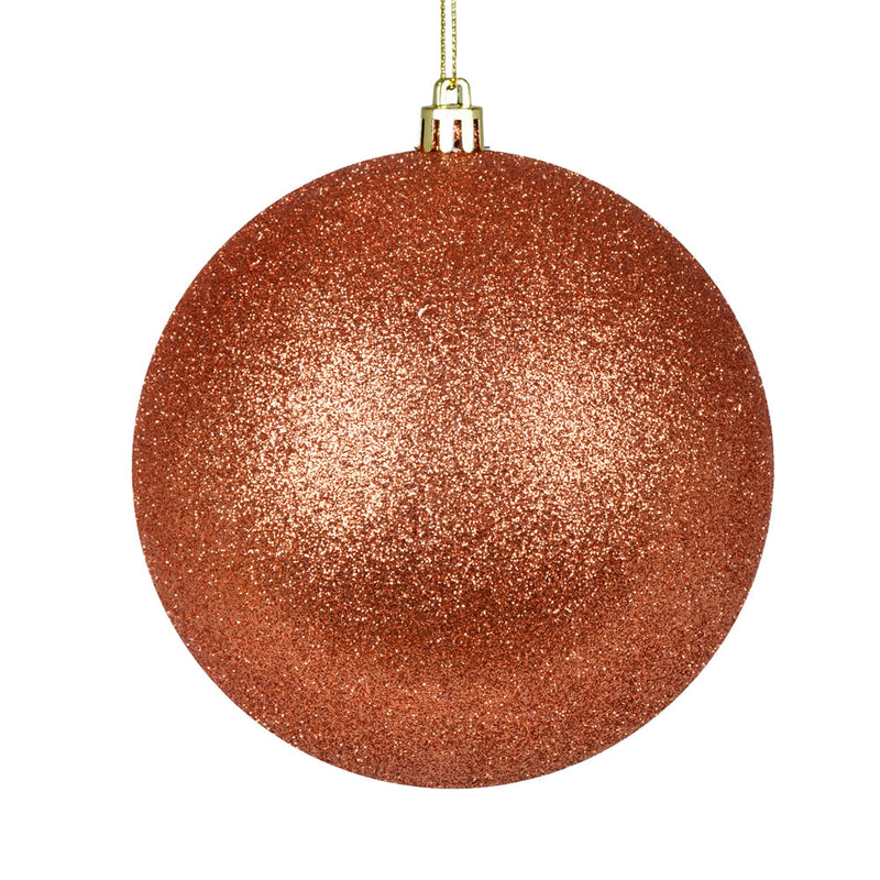 4" Coral Ball Ornament. Pack of 6